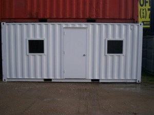 Shipping Container Door and windows
