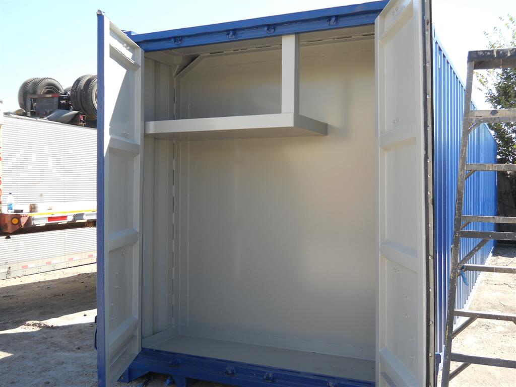 adding air conditioning shipping container