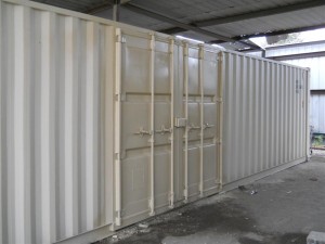 side doors on a container