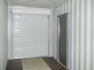 advanced container co, custom doors added to a container