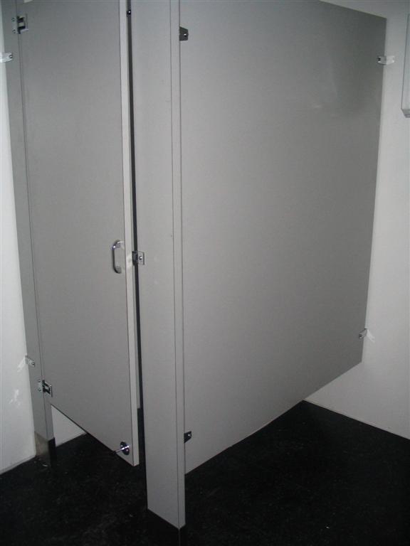 Bathroom Stall in Shipping Container