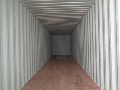 Inside of 40' New Container For Sale