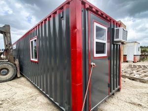 40ft container cabin repurposed