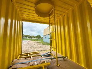 Custom Confined Space Training Container