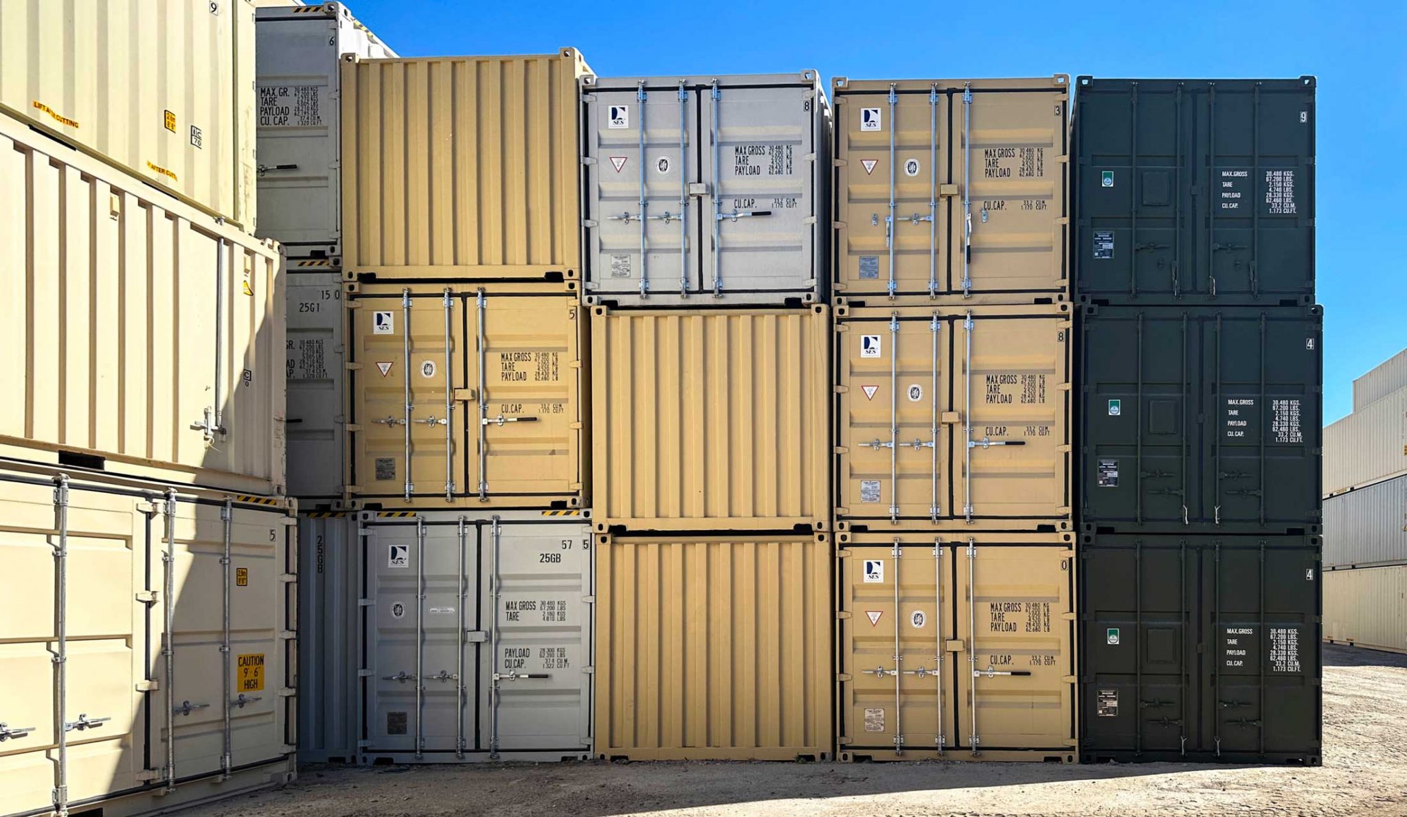 Advanced Container Co in Houston TX, shipping containers