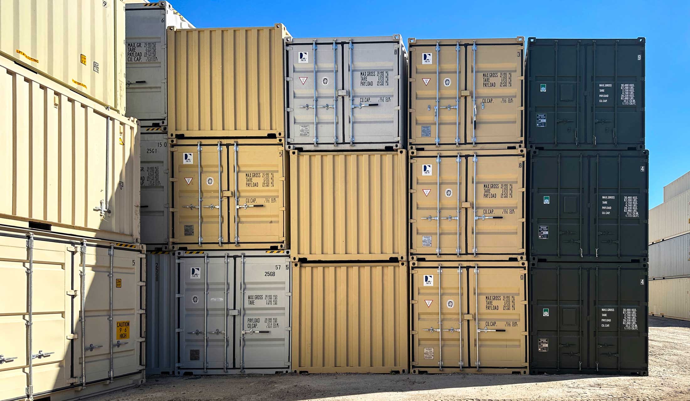 Advanced Container Co in Houston TX, shipping containers